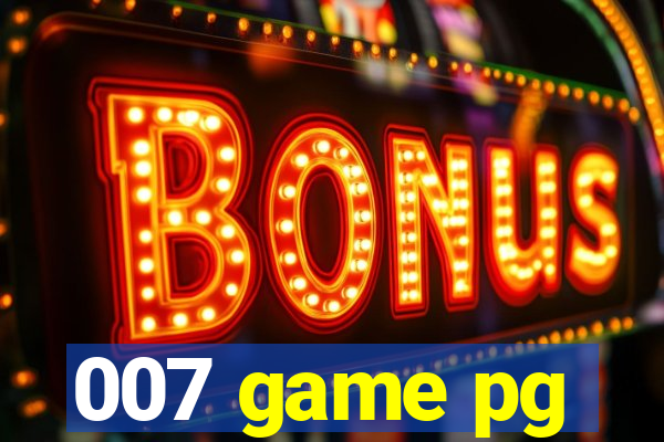 007 game pg